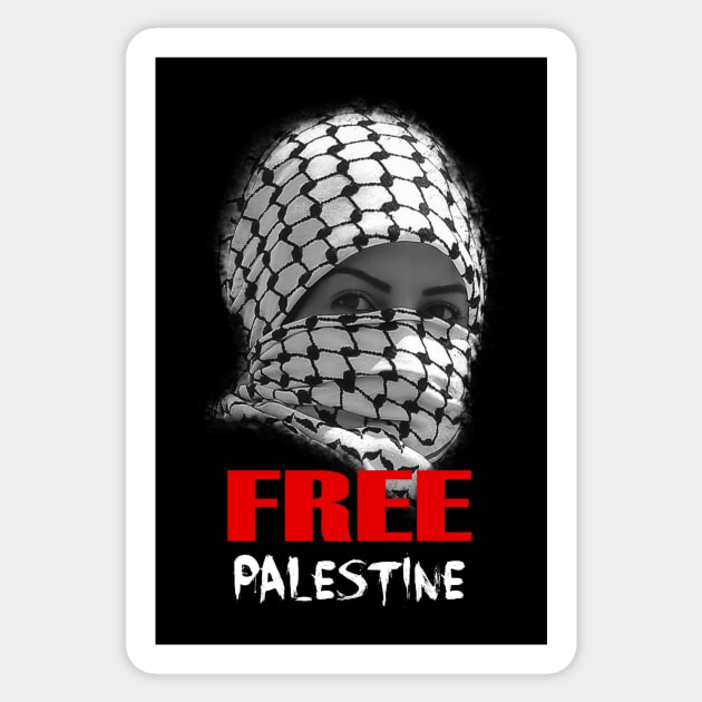 Free Palestine. Palestine Flag Sticker by Jakavonis